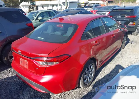 2020 Toyota Corolla Le z USA, uszkodzony, nr VIN 5YFEPRAE9LP029524